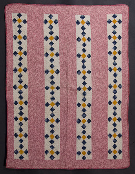 Nine-Patch-in-Bars-Crib-Quilt-Circa-1880-Wisconsin-805757-1