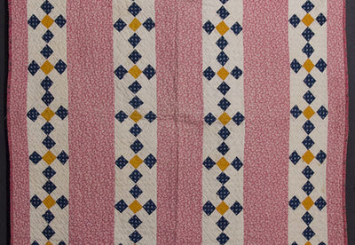 Nine-Patch-in-Bars-Crib-Quilt-Circa-1880-Wisconsin-805757-2