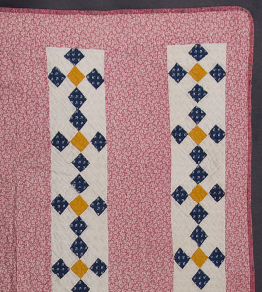 Nine-Patch-in-Bars-Crib-Quilt-Circa-1880-Wisconsin-805757-3