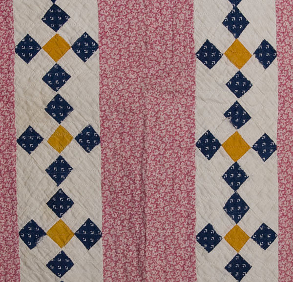 Nine-Patch-in-Bars-Crib-Quilt-Circa-1880-Wisconsin-805757-4