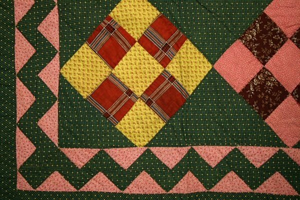 Nine-Patch-Quilt-with-Zigzag-Circa-1880-Pennsylvania-566987-8
