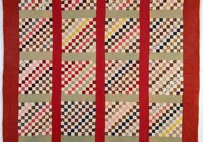 One-Patch-Bars-Quilt-Circa-1880-Maryland-1212634-2