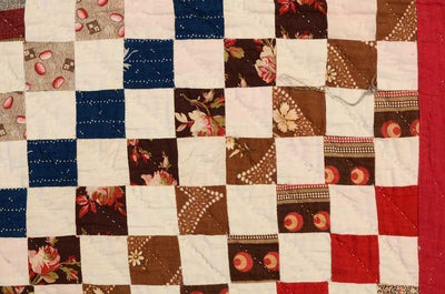 One-Patch-Bars-Quilt-Circa-1880-Maryland-1212634-4
