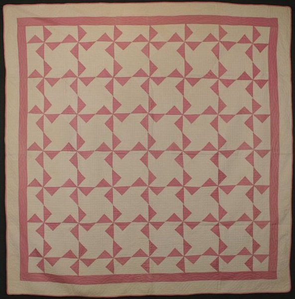Pinwheels-Quilt-with-Matching-Pillow-Sham-Circa-1920-506886-1