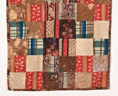 One Patch Doll Quilt: Circa 1850
