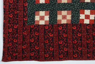 Reversible-One-Patch-and-Nine-Patch-Quilt-Circa-1880s-Maryland-1356060-4