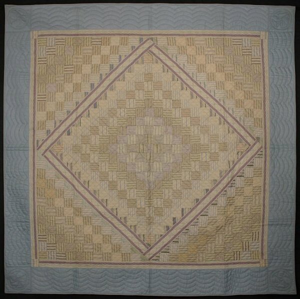 Shirting-One-Patch-Diamond-in-Square-Quilt-Circa1920-413201-1