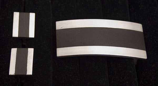 Silver-Ebony-Belt-Buckle-and-Cuff-Links-by-Sigi-787608-1