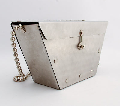 Stainless Steel Purse by Wendy Stevens
