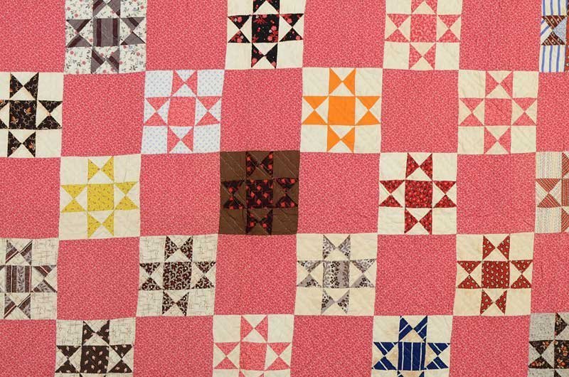 Variable-Stars-Quilt-Circa-1880s-Maryland-1209404-3